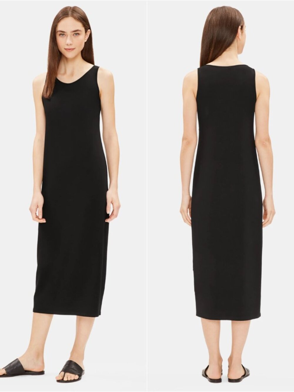Eileen Fisher | System Viscose Jersey Tank Dress